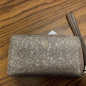 Coach Glitter Wallet Wristlet